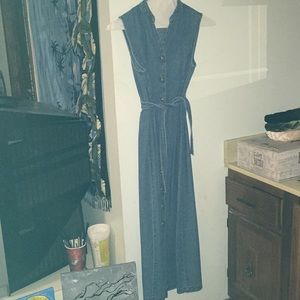 Karen Scott Blue Jean Dress!